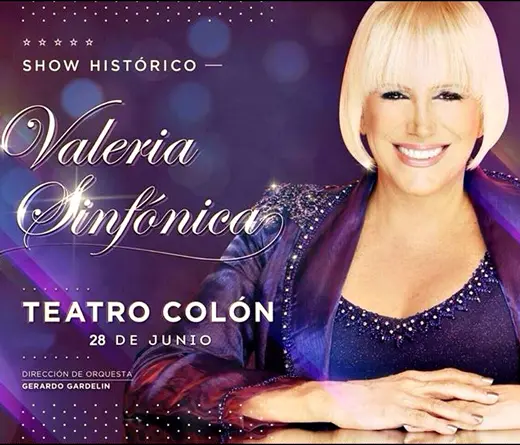 Valeria Lynch se prepara para un show histrico en el Teatro Coln el prximo 28 de junio.